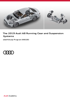 SSP 960293 - The 2019 Audi A8 Running Gear and Suspension Systems 